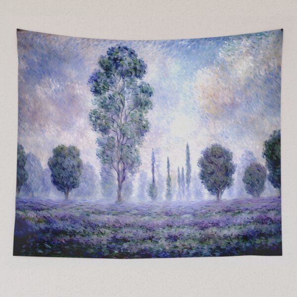 Item preview, Morning Haze - Tranquil Beauty of a Misty Morning Landscape designed and sold by artdesignsnow.