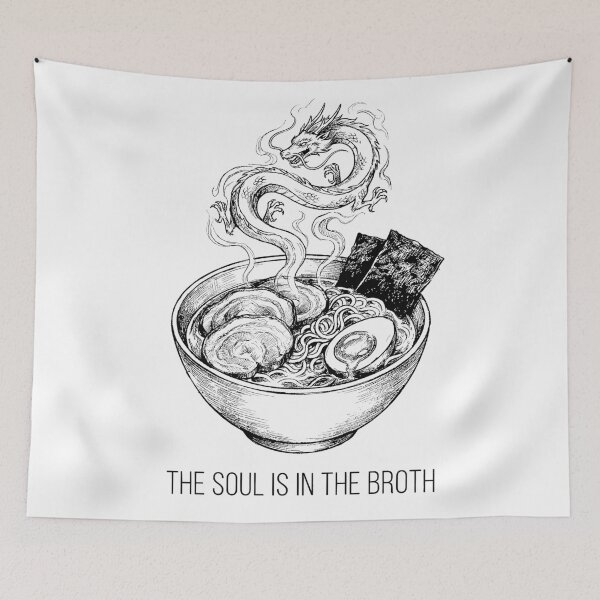 Item preview, The Soul of Ramen - Japanese Culinary designed and sold by bapupa.