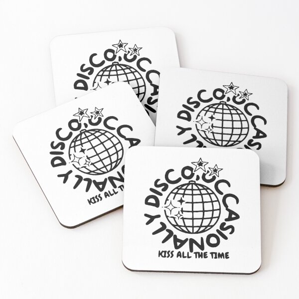 Item preview, Harry Styles Kiss All the Time Disco Occasionally Black Graphic Design  designed and sold by Novaque.
