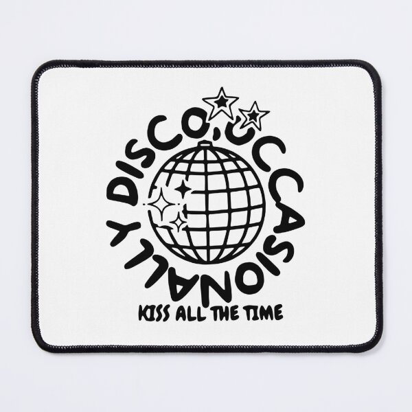 Item preview, Harry Styles Kiss All the Time Disco Occasionally Black Graphic Design  designed and sold by Novaque.
