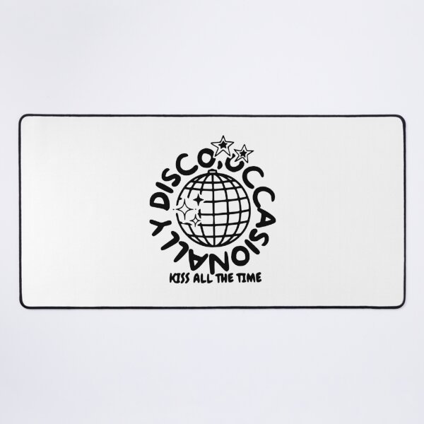 Item preview, Harry Styles Kiss All the Time Disco Occasionally Black Graphic Design  designed and sold by Novaque.