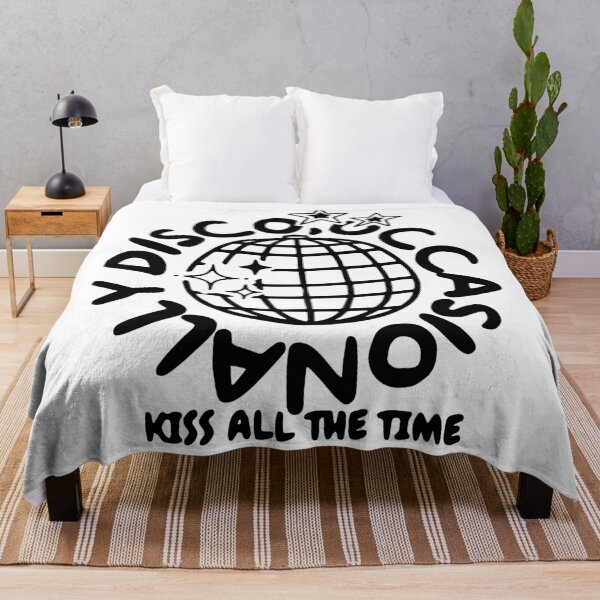 Item preview, Harry Styles Kiss All the Time Disco Occasionally Black Graphic Design designed and sold by Novaque.