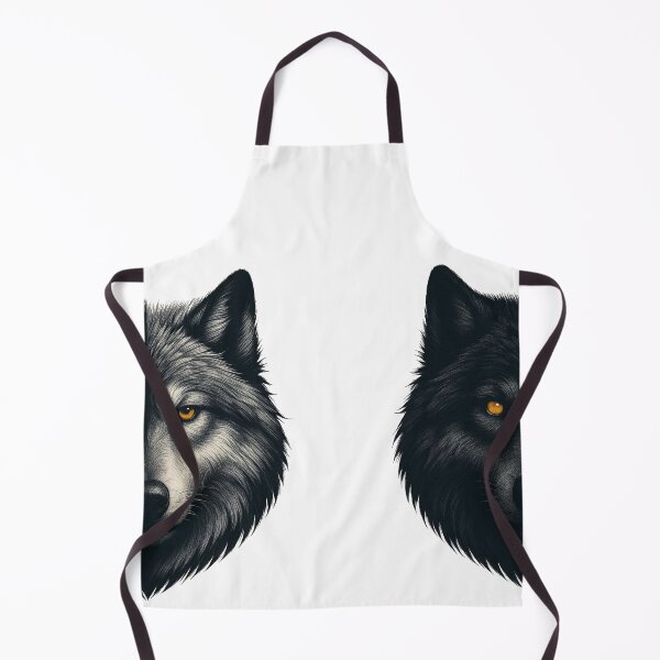 Item preview, Shadow Wolf Portrait Illustration designed and sold by Driftwood Collective.