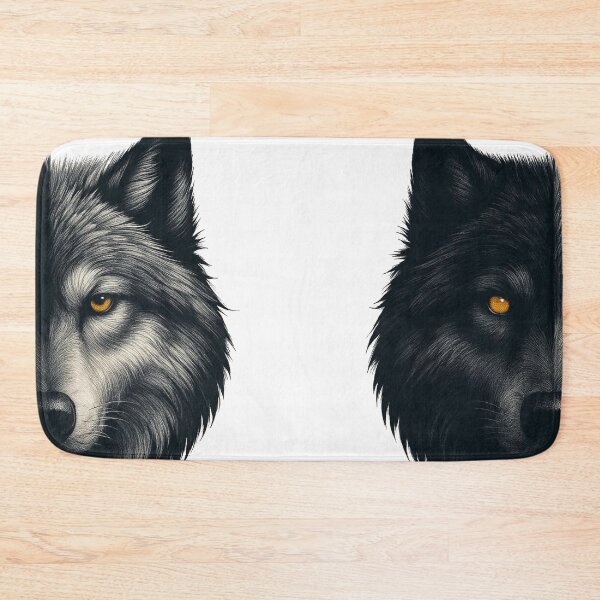 Item preview, Shadow Wolf Portrait Illustration designed and sold by Driftwood Collective.