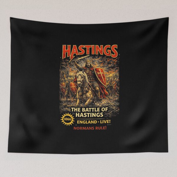Item preview, Battle of Hastings – 1066 | England Rewritten | History Concert T-Shirt designed and sold by RollFuzzy.