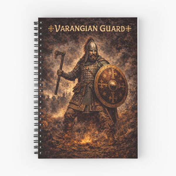 Item preview, Varangian Guard Byzantine Empire Viking Warriors Art designed and sold by Retr0Tshirts.