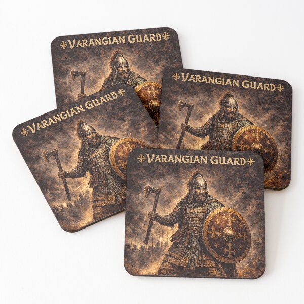 Item preview, Varangian Guard Byzantine Empire Viking Warriors Art designed and sold by Retr0Tshirts.