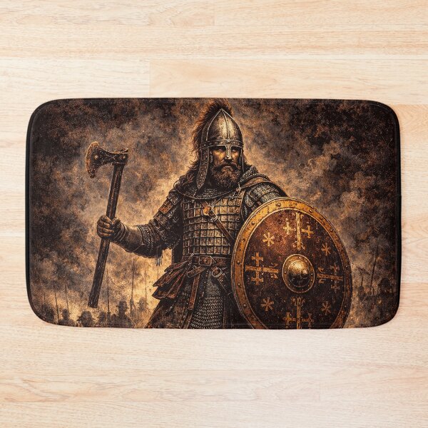 Item preview, Varangian Guard Byzantine Empire Viking Warriors Art designed and sold by Retr0Tshirts.