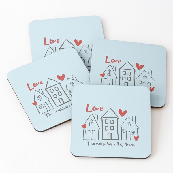 Item preview, Love The Neighbor All Of Them designed and sold by AnulaArt.