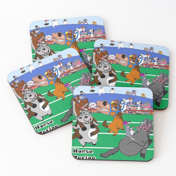 Item preview, Horse racing - horses and dogs  designed and sold by Shirley cute art .