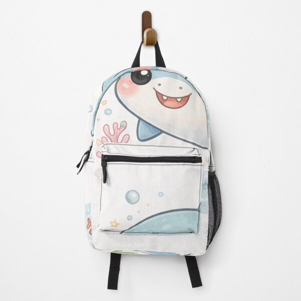 Item preview, Cute Shark Illustration – Kawaii Ocean Animal Art designed and sold by DrizzyV.