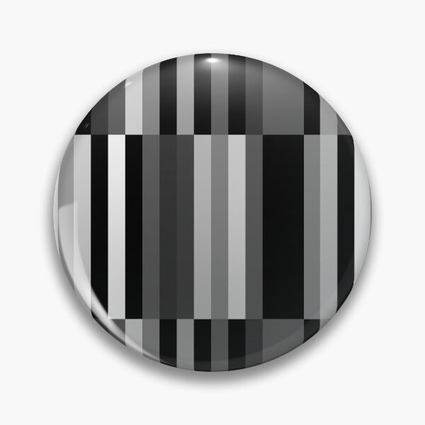 Item preview, Black, White and Grey, Block, Geometric, Stripes designed and sold by OneThreeSix.