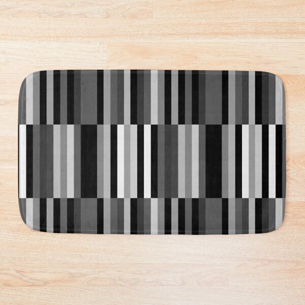 Item preview, Black, White and Grey, Block, Geometric, Stripes designed and sold by OneThreeSix.