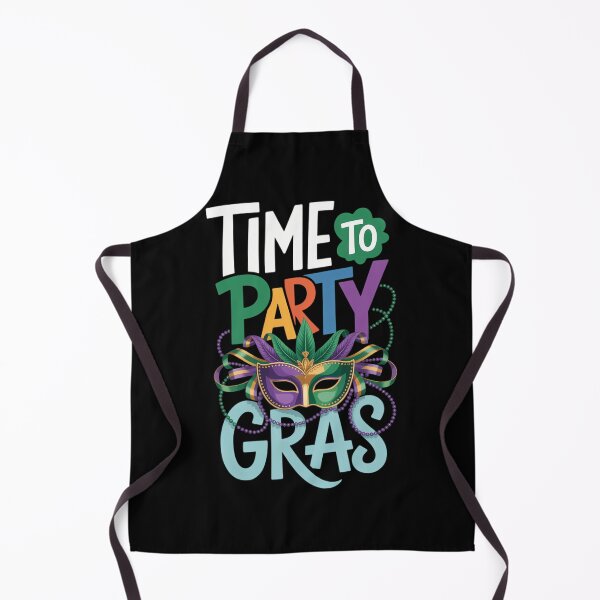 Item preview, Time To Party Gras Funny Mardi Gras Carnival Festival Parade designed and sold by LittleBO5.