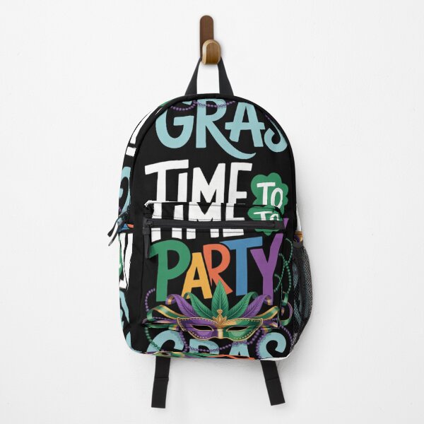 Item preview, Time To Party Gras Funny Mardi Gras Carnival Festival Parade designed and sold by LittleBO5.