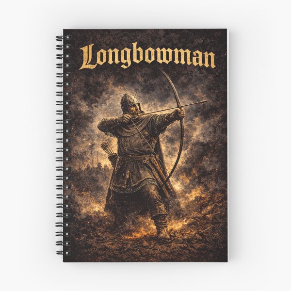 Item preview, English Longbowmen Medieval Archer Archery designed and sold by Retr0Tshirts.