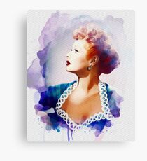 Lucille Ball, Vintage Hollywood Legend Canvas Print