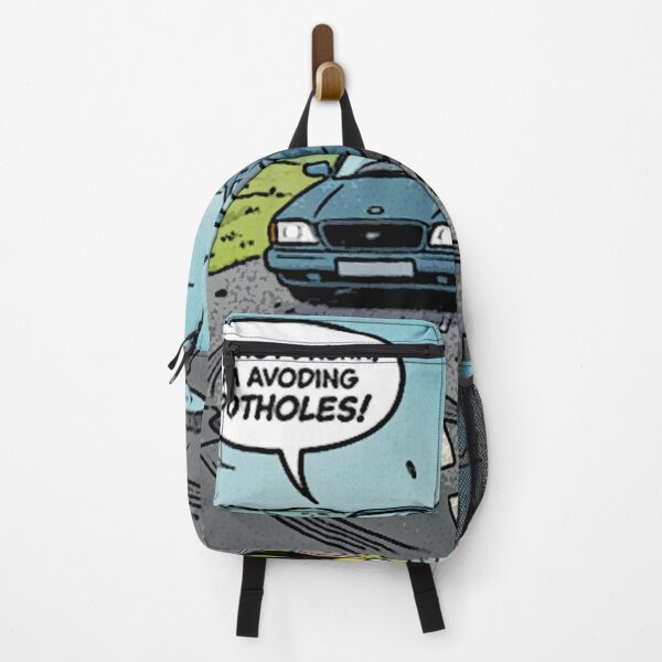 Item preview, Car v Pothole designed and sold by designbywhacky.