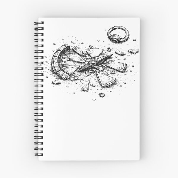 Item preview, Broken Compass Line Art designed and sold by Driftwood Collective.