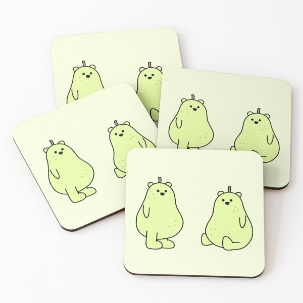 Item preview, A pair of pear bears designed and sold by Cre8iveCat.