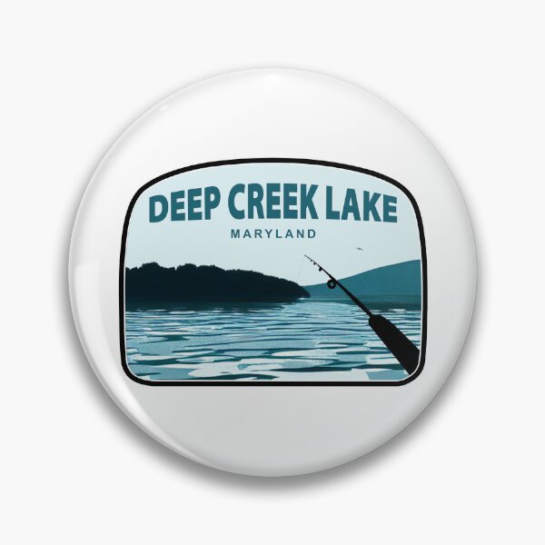 Item preview, Deep Creek Lake Maryland Fishing Rod designed and sold by Esskay Designs.