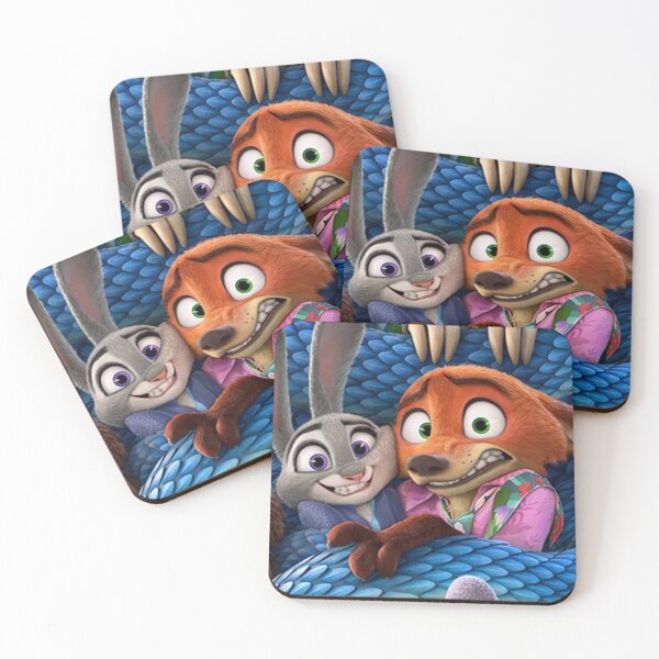 Item preview, Zootopia 2 Funny Cute Judy Hopps / Nick Wilde / Sticker Pack, phone cases, shirt, journals, bags, blankets,  etc / Zootopia Merch / Animation Movie designed and sold by TeenLake.