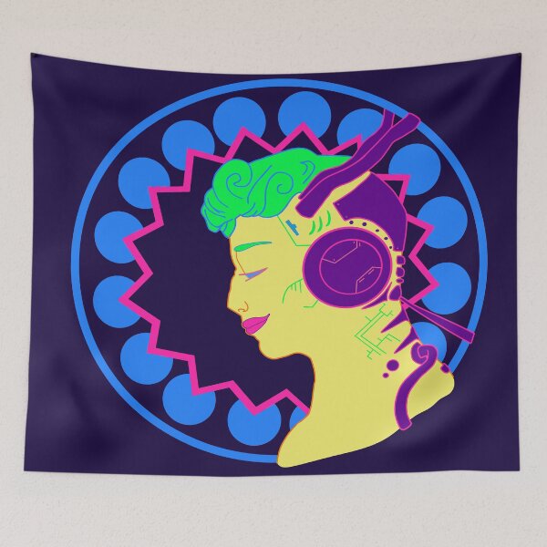 Item preview, Cyberpunk Mucha designed and sold by RJRokkit.