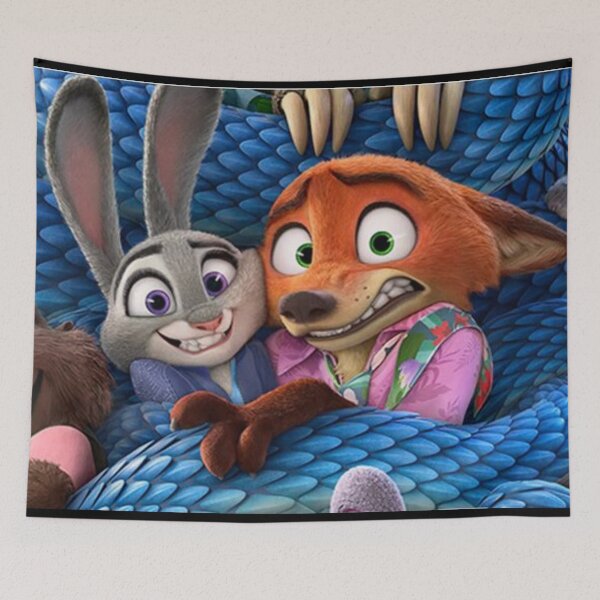 Item preview, Zootopia 2 Funny Cute Judy Hopps / Nick Wilde / Sticker Pack, phone cases, shirt, journals, bags, blankets,  etc / Zootopia Merch / Animation Movie designed and sold by TeenLake.
