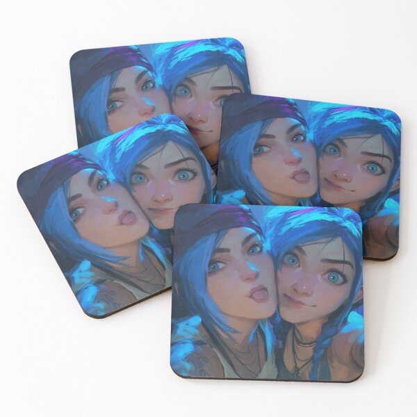 Item preview, Punk Pixie Besties Selfie Snap // designed and sold by Art by Maria Milenova.