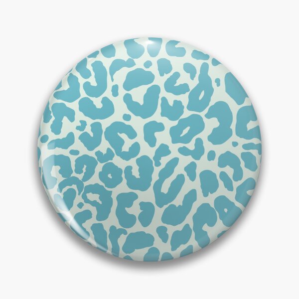 Item preview, Turquoise Leopard Print Pattern Animal Spot Abstract designed and sold by NoemiMarozsan.