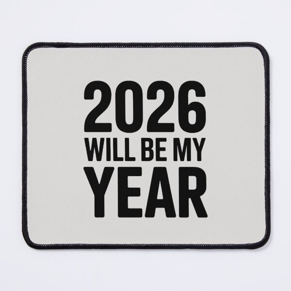 Item preview, 2026 Will Be My Year – Motivational Quote Typography Design designed and sold by ABLAT-CREATIONS.