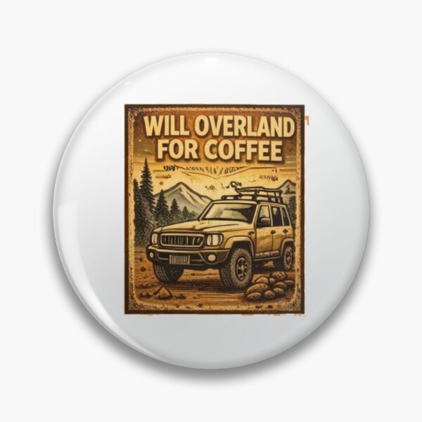 Artikelvorschau, Will Overland for Coffee Vintage Off-Road Adventure Coffee Design entworfen und verkauft von AmaroWheels.