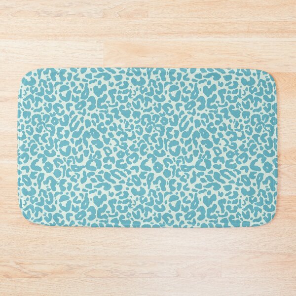 Item preview, Turquoise Leopard Print Pattern Animal Spot Abstract designed and sold by NoemiMarozsan.
