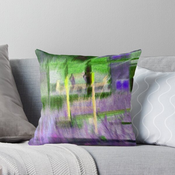 Item preview, Violet & Emerald Glitch Architecture Distortion designed and sold by REPTISLAV.