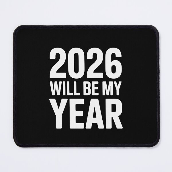 Item preview, 2026 Will Be My Year – Motivational Quote Typography Design designed and sold by ABLAT-CREATIONS.