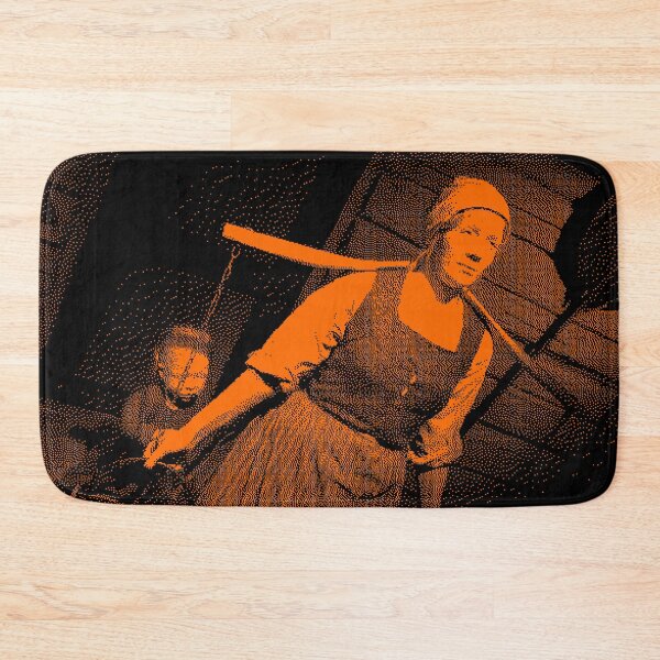 Item preview, Retro Dithered Historical Harvest Portrait designed and sold by REPTISLAV.
