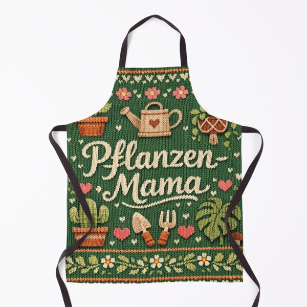 Item preview, Plant Mom: Cozy knit design for plant lovers designed and sold by Mauswohn.