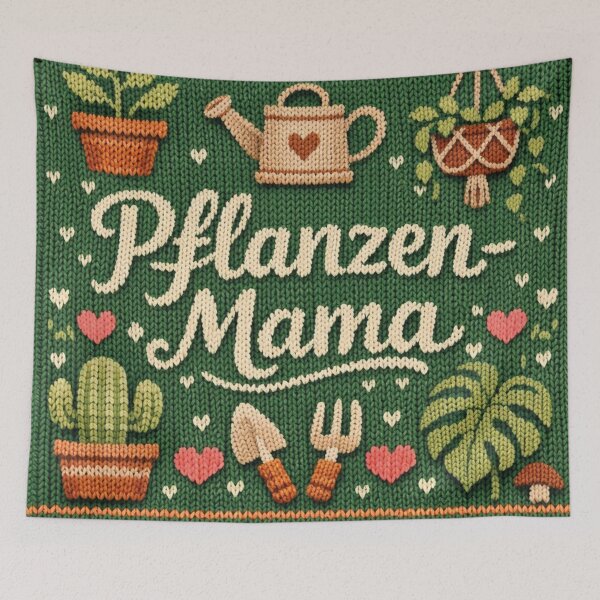 Item preview, Plant Mom: Cozy knit design for plant lovers designed and sold by Mauswohn.