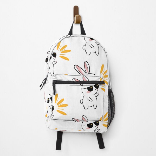 Item preview, Cool Bunny with Sunglasses - Fun Kawaii Rabbit Sticker designed and sold by LYAN-STORE.