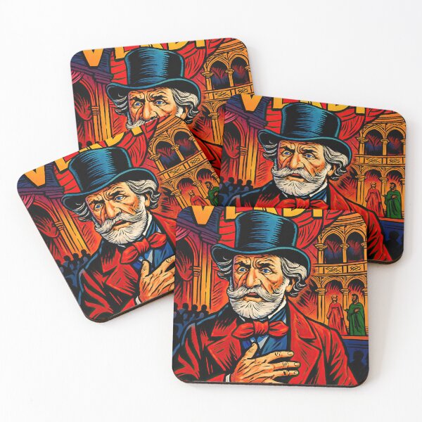 Item preview, Giuseppe Verdi | Comics stylCartoone -  designed and sold by ComicsFactory.