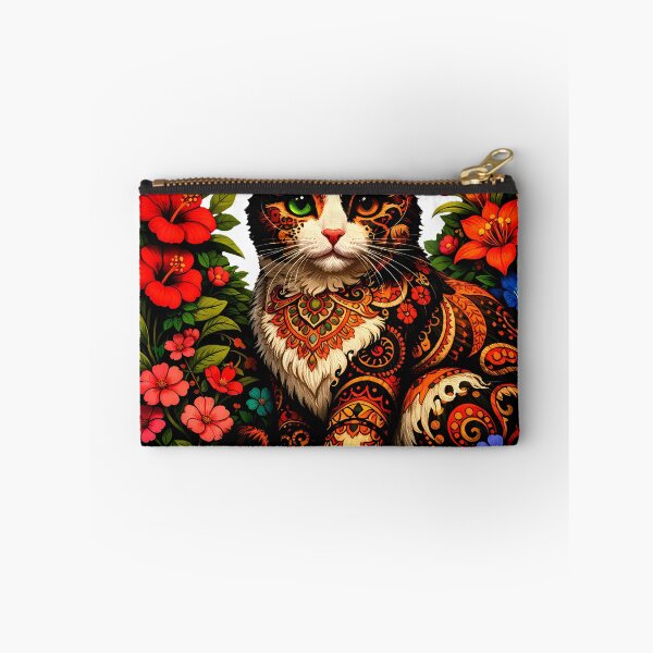 Item preview, Mystic Calico – Mandala Cat in Bloom designed and sold by meesub.