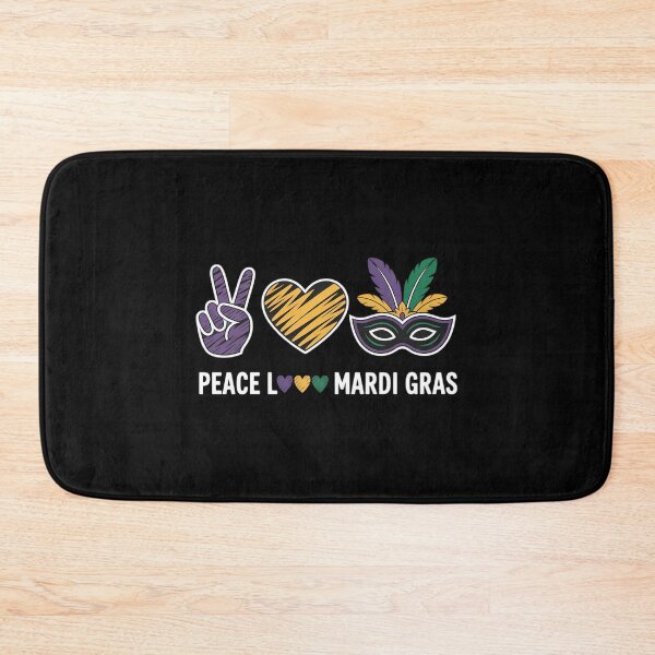 Item preview, Peace Love Mardi Gras New Orleans Louisiana Parade designed and sold by LittleBO5.