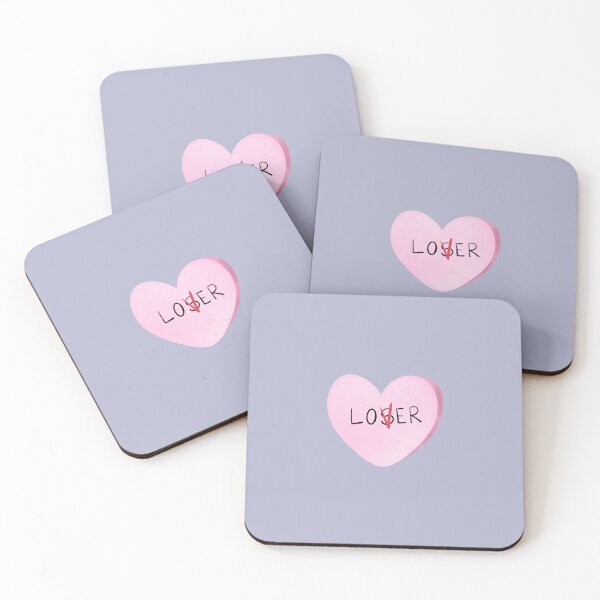 Item preview, IT Loser Lover conversation hearts designed and sold by ellealsopaints.