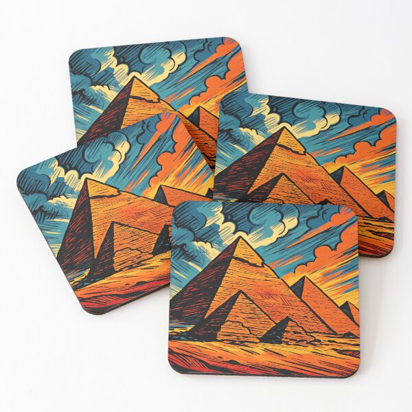 Item preview, Giza Pyramids | Comics stylCartoone -  designed and sold by ComicsFactory.