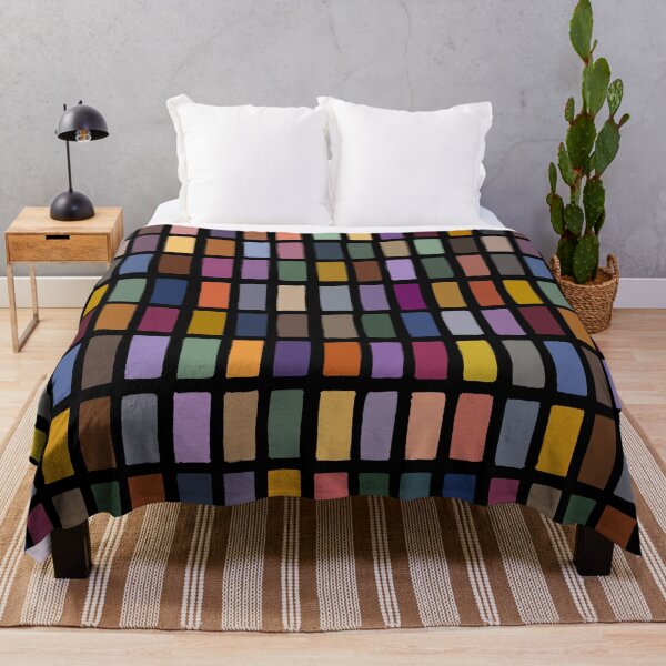 Item preview, Multi Colour, Geometric Blocks Pattern designed and sold by OneThreeSix.