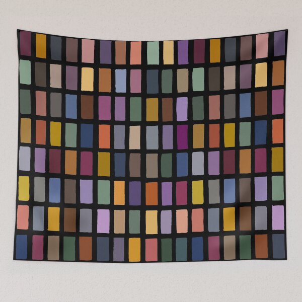 Item preview, Multi Colour, Geometric Blocks Pattern designed and sold by OneThreeSix.