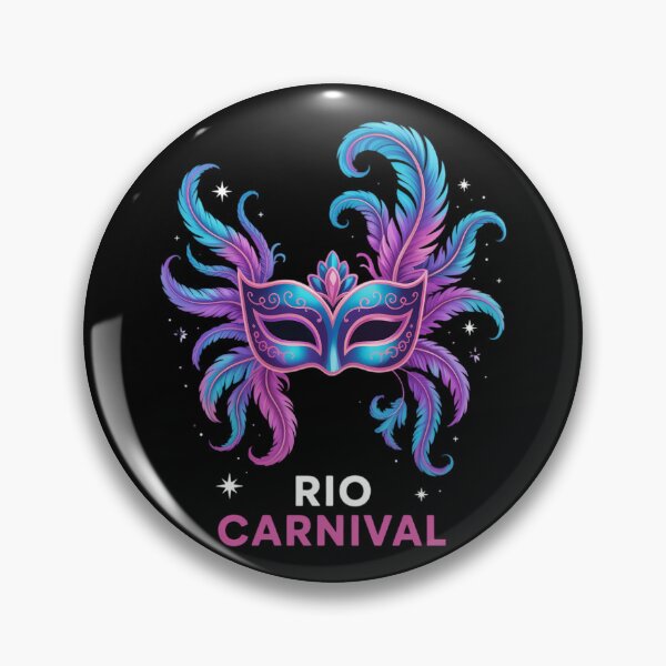 Item preview, Rio Carnival Mask Brazil Circus Rio de Janeiro Circus designed and sold by LittleBO5.