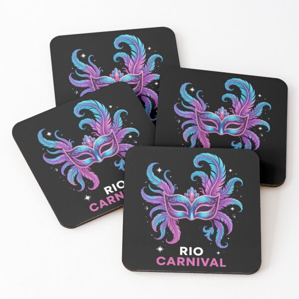Item preview, Rio Carnival Mask Brazil Circus Rio de Janeiro Circus designed and sold by LittleBO5.