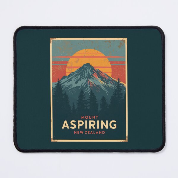 Item preview, Mount Aspiring National Park - New Zealand designed and sold by GoodOldVintage.
