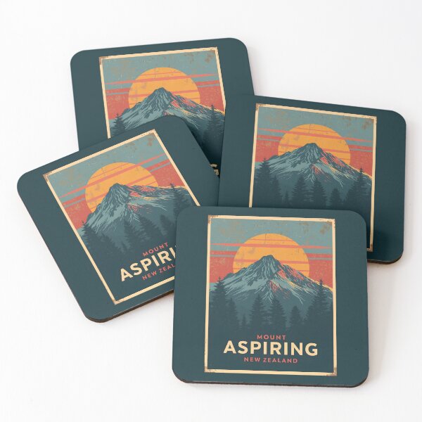 Item preview, Mount Aspiring National Park - New Zealand designed and sold by GoodOldVintage.
